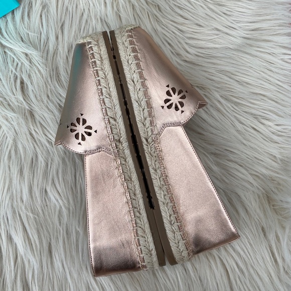Kate Spade Rose Gold Espadrilles - Picture 5 of 5